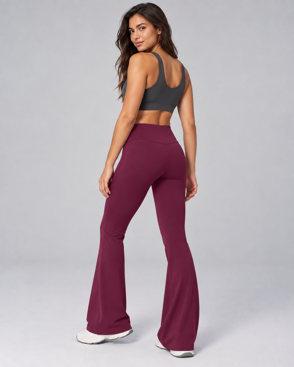Brushed Flare Pants