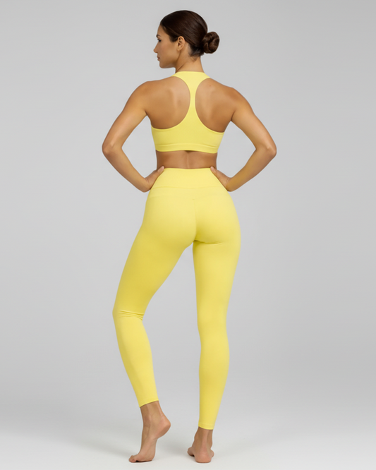 High-Waisted Seamless Yoga Leggings