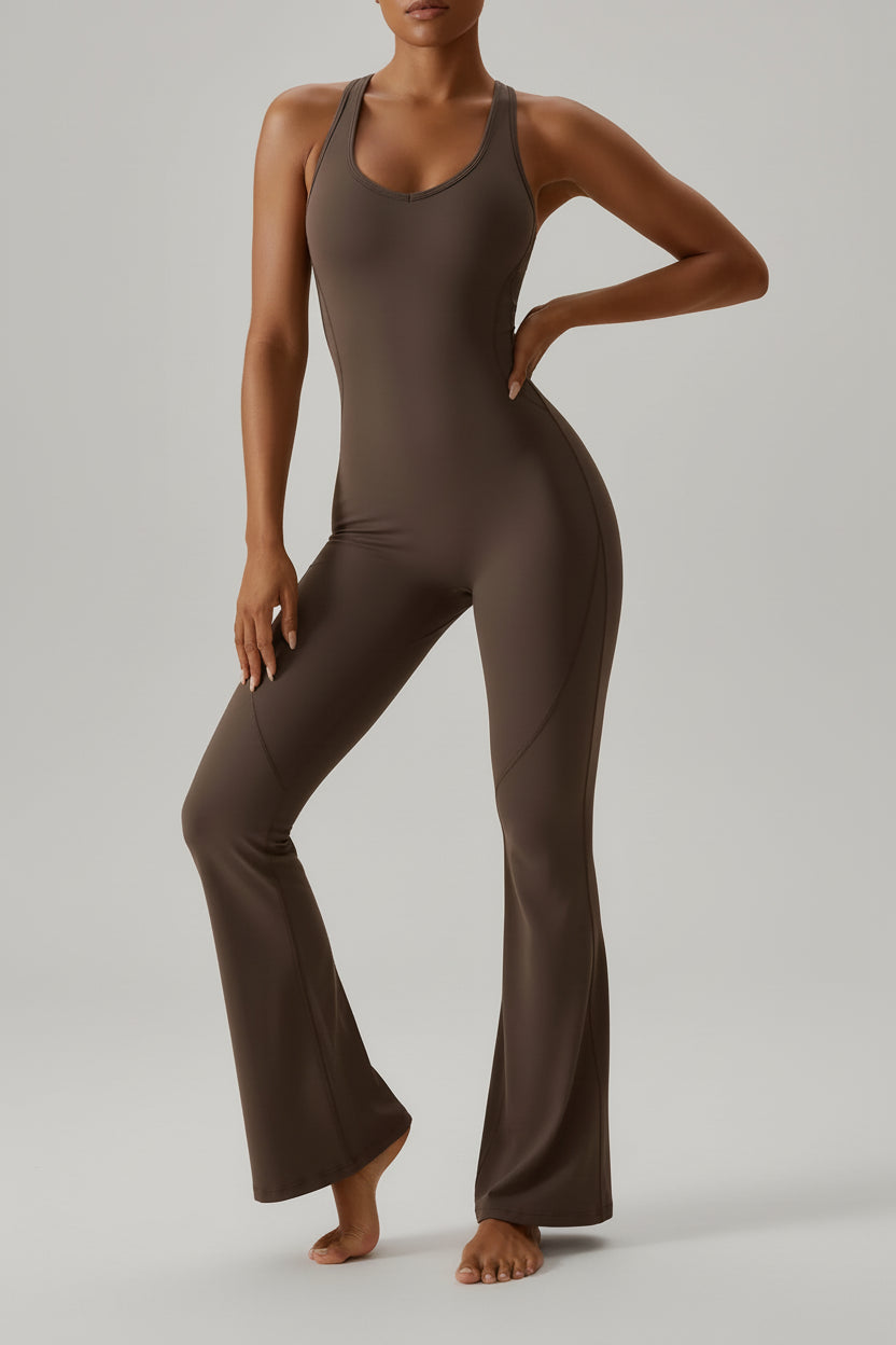 Sculpting Pedal Pusher Jumpsuit