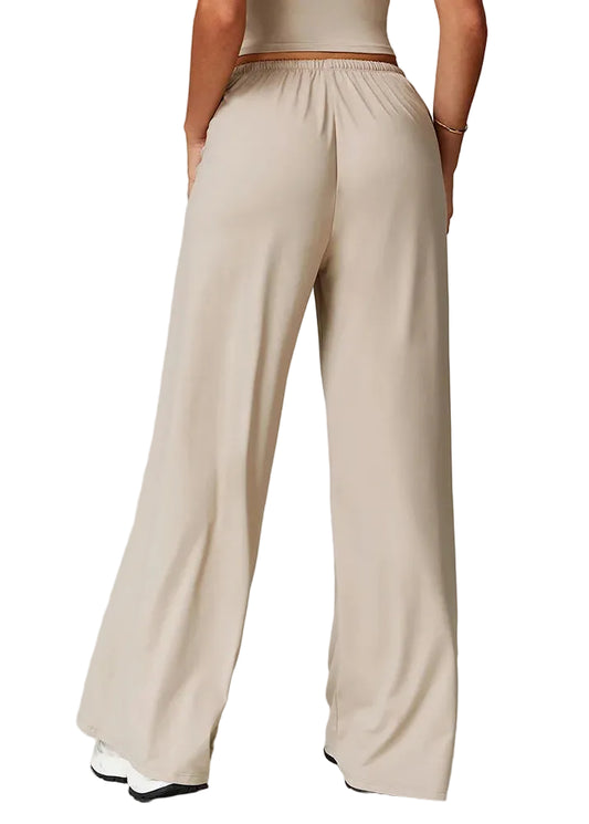 מכנסי יוגה לנשים בגזרה רחבה