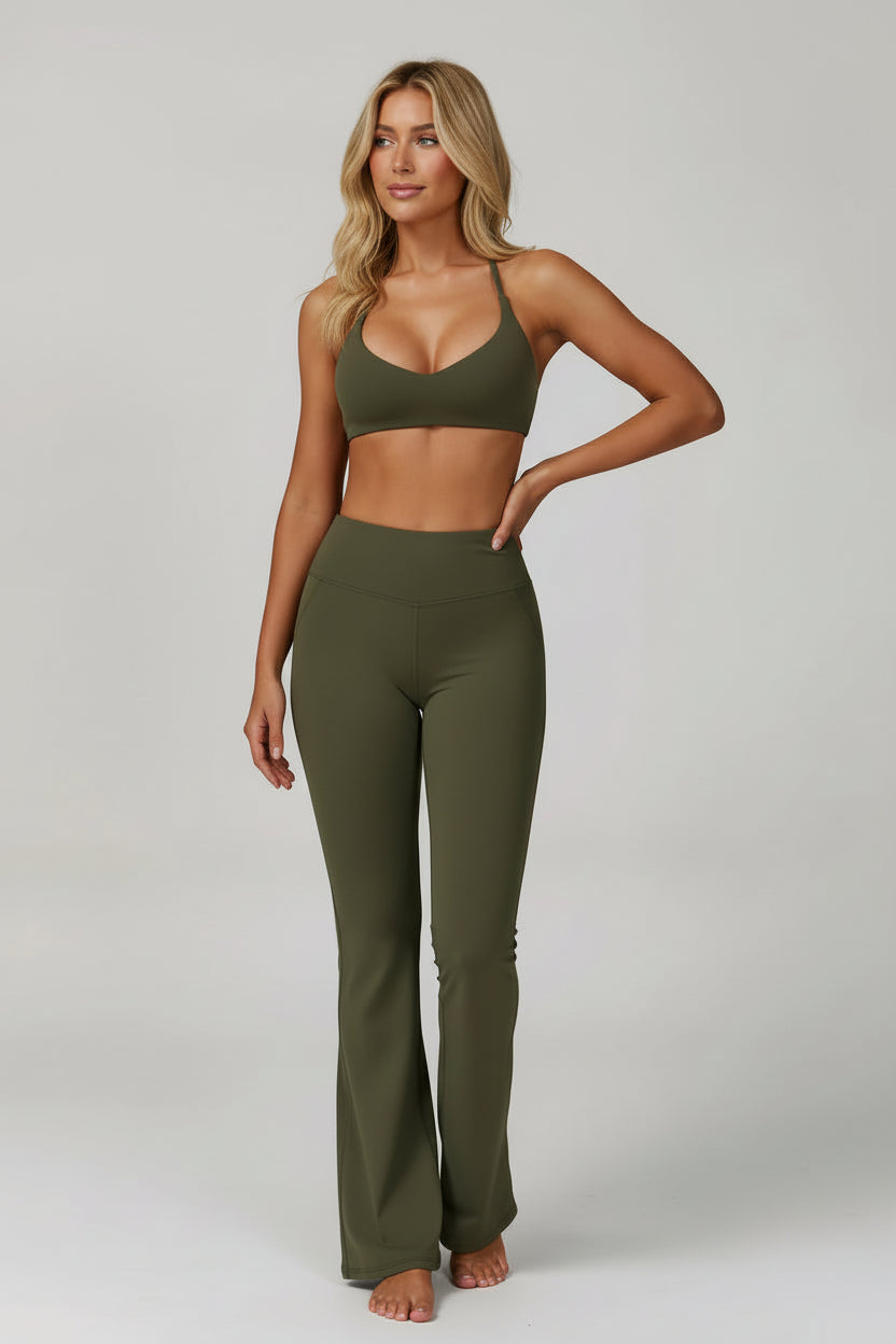 Linea Flow Set — detail view | NIMORA activewear