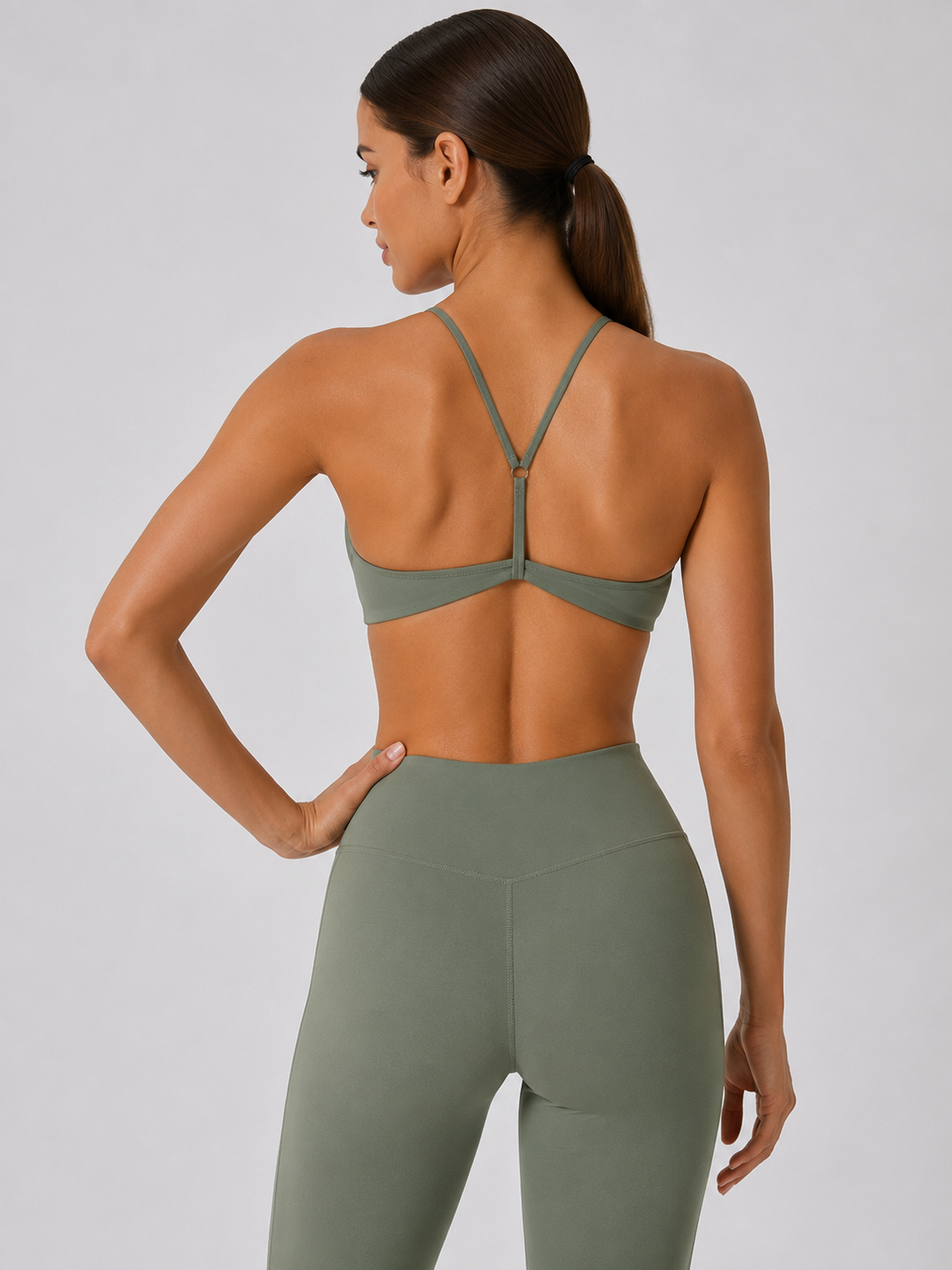 Contour V-Neck Sports Bra