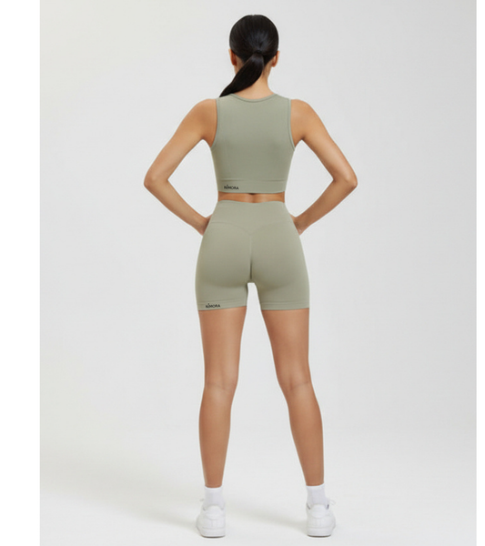 מכנסי שורט ספורט ללא תפרים (Seamless)