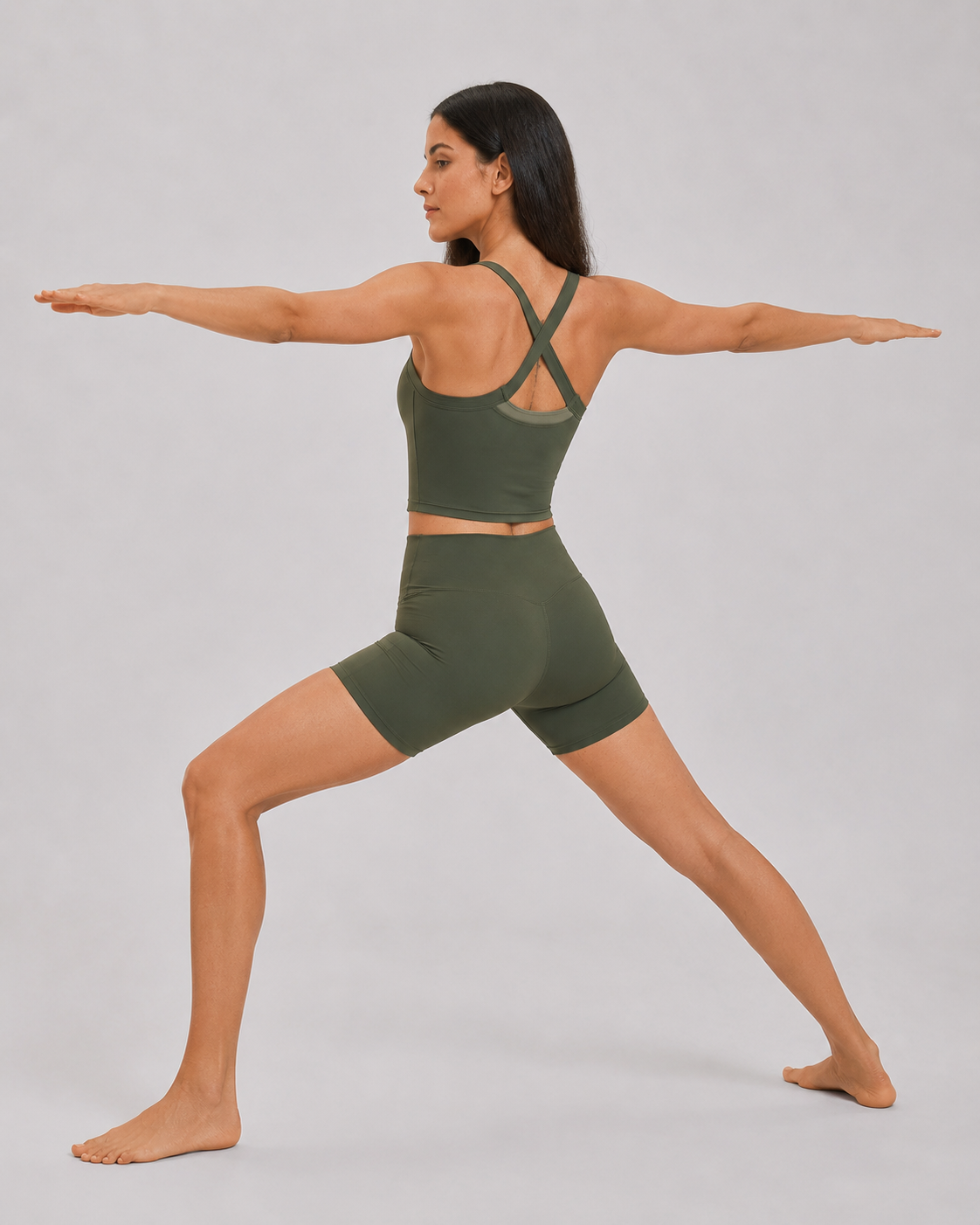 Cross-Back Crop Tank