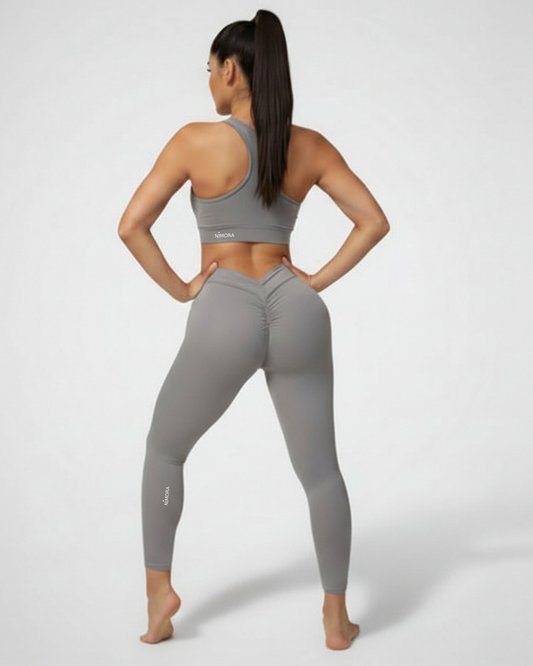 טייץ יוגה מחטב Push Up גזרה גבוהה