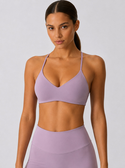 Contour V-Neck Sports Bra
