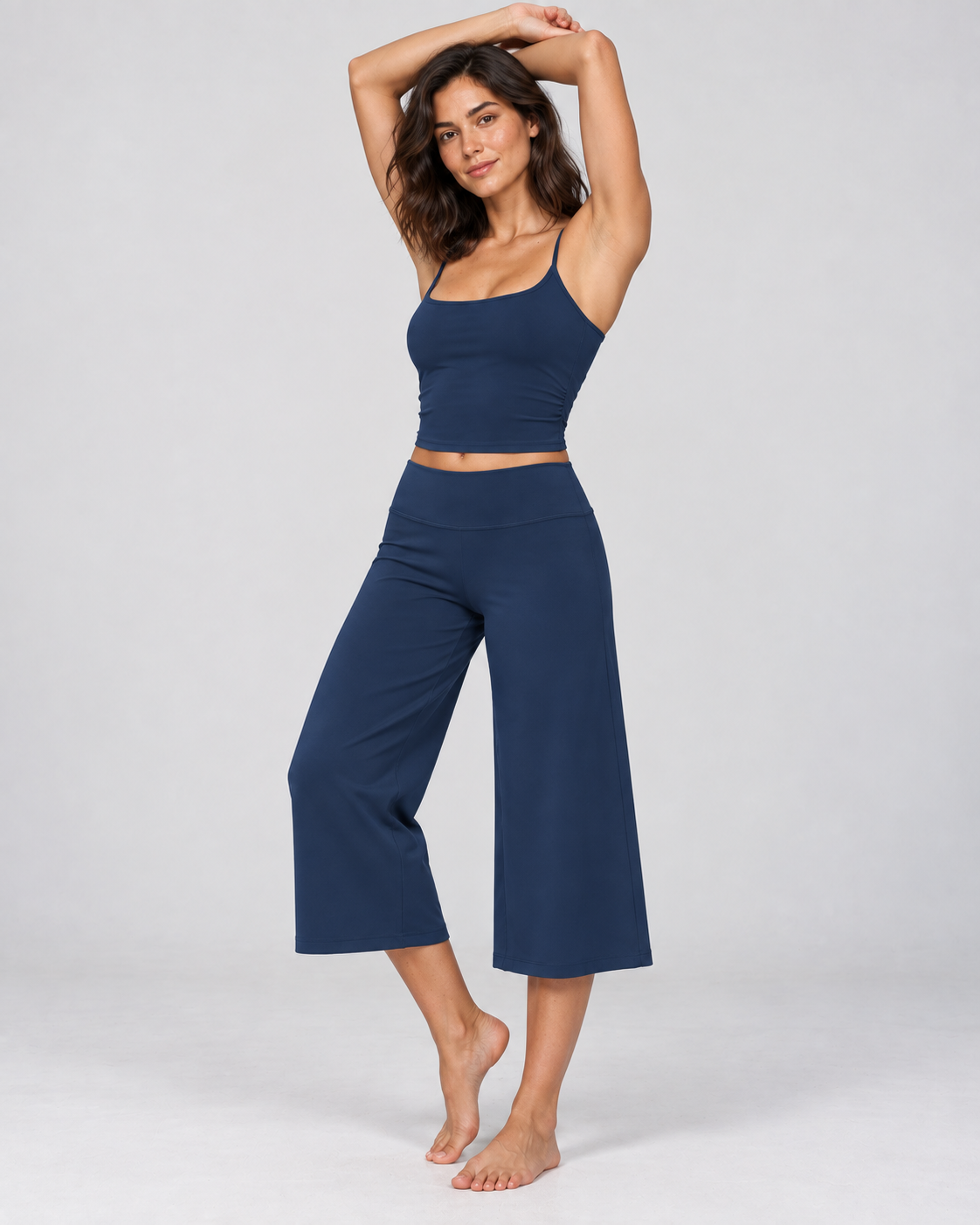 Cloud Soft Wide-Leg Crops - women's cloud-soft wide-leg cropped pants, styled look 6 | NIMORA