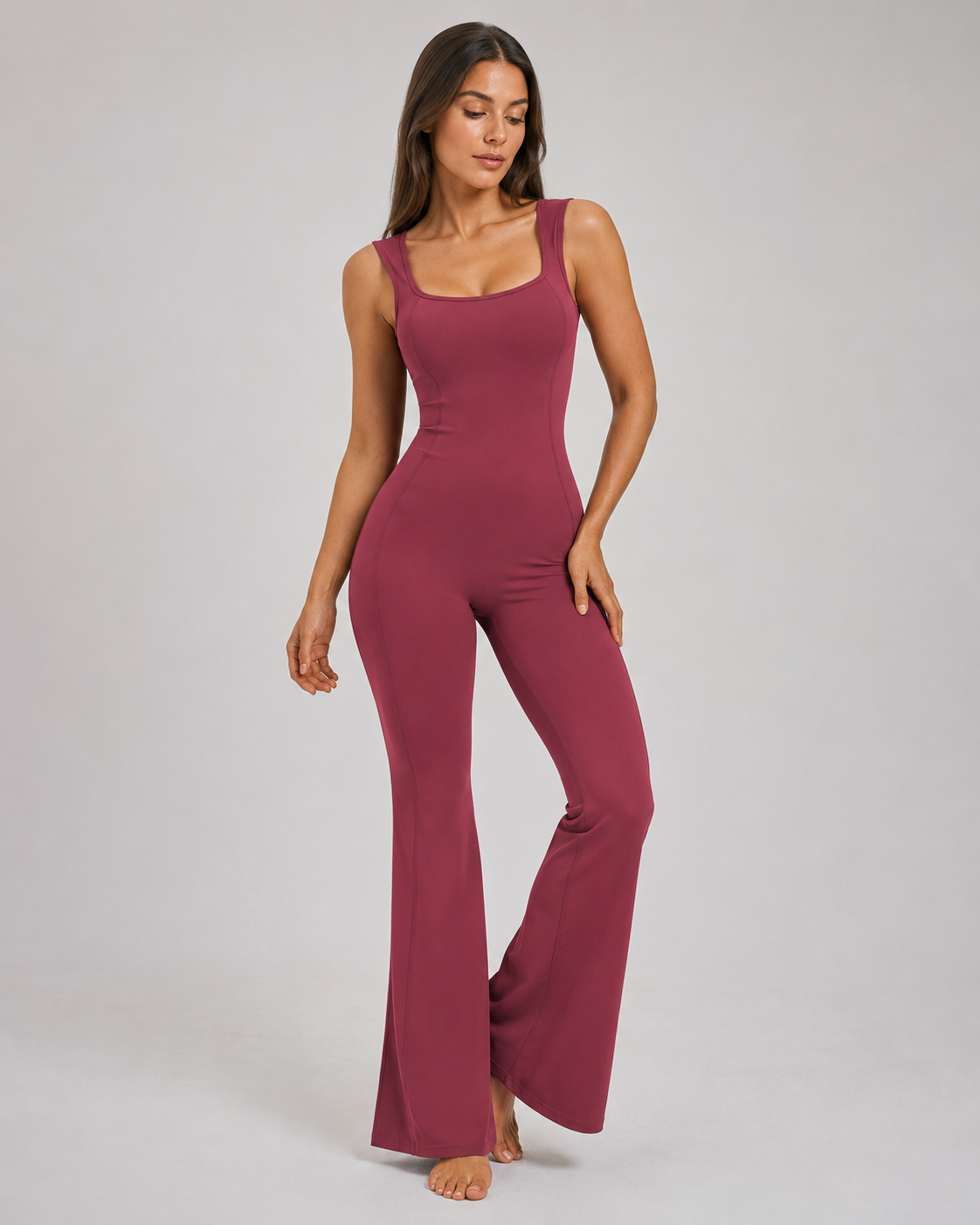 Contour Flare Jumpsuit