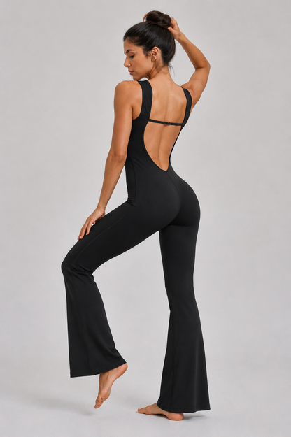 Contour Flare Jumpsuit