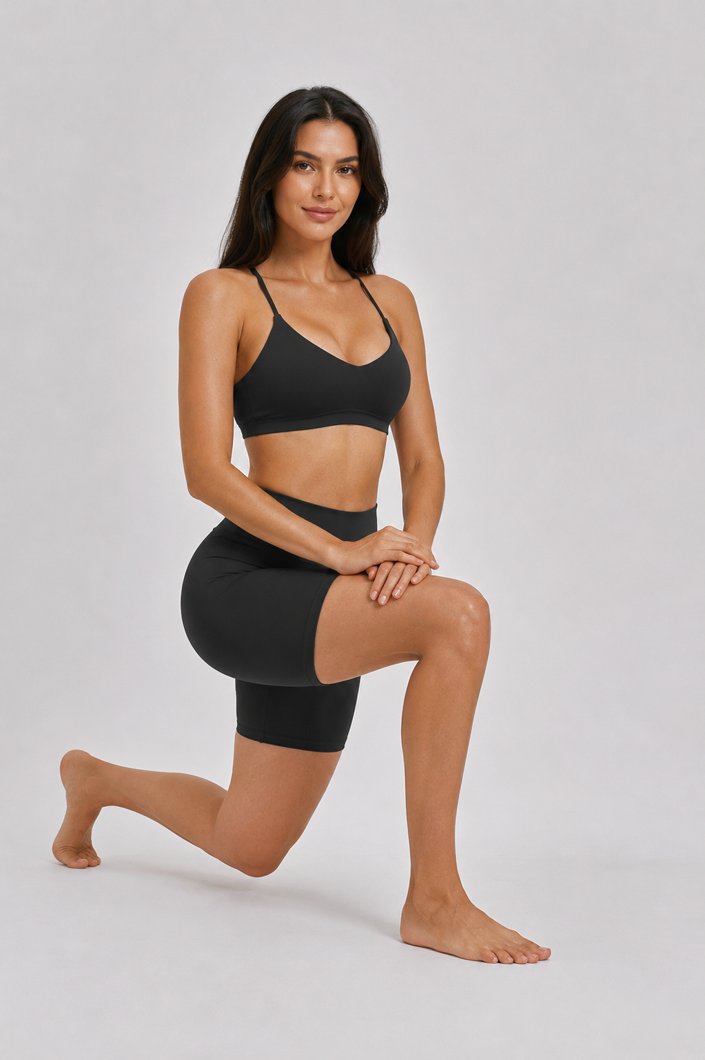 Contour High-Waist Shorts