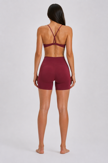 Contour High-Waist Shorts