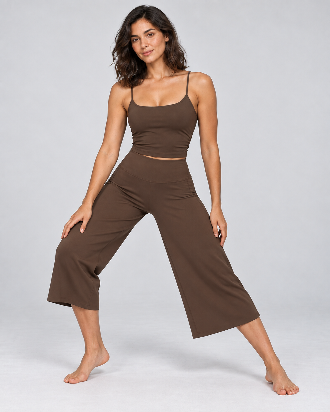 Cloud Soft Wide-Leg Crops - women's cloud-soft wide-leg cropped pants, styled look 11 | NIMORA