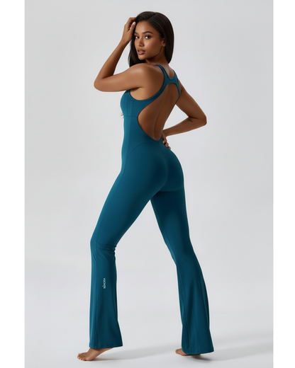 Sculpting Pedal Pusher Jumpsuit
