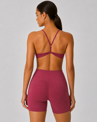 Contour V-Neck Sports Bra