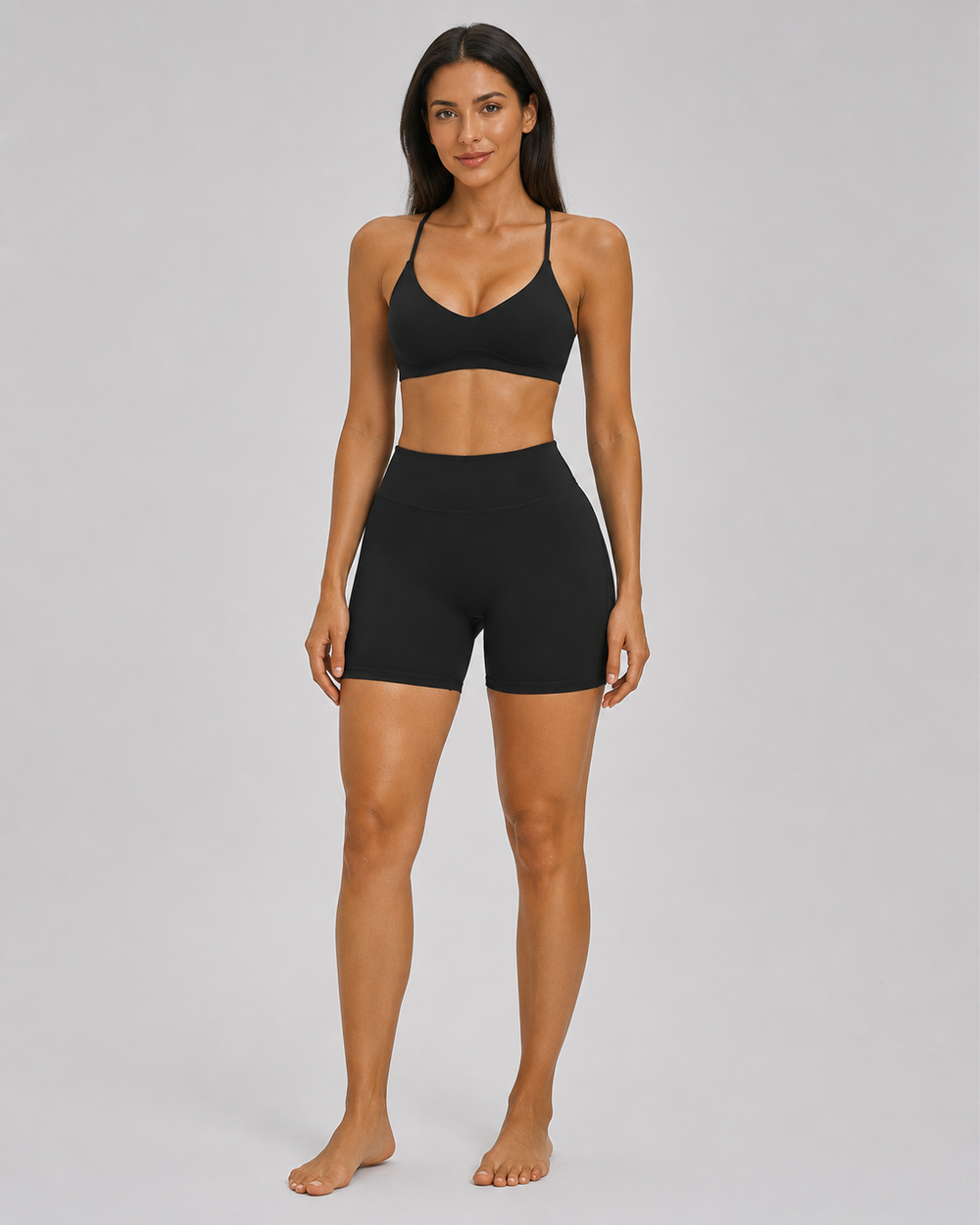 Contour High-Waist Shorts