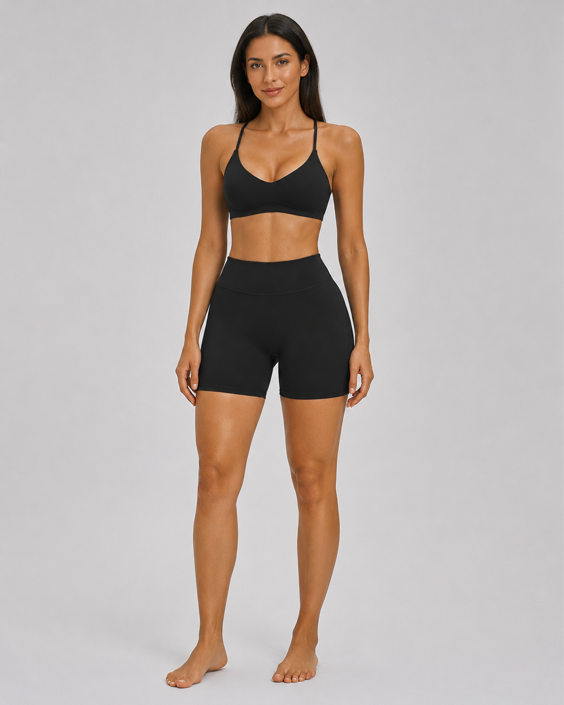 Contour High-Waist Shorts