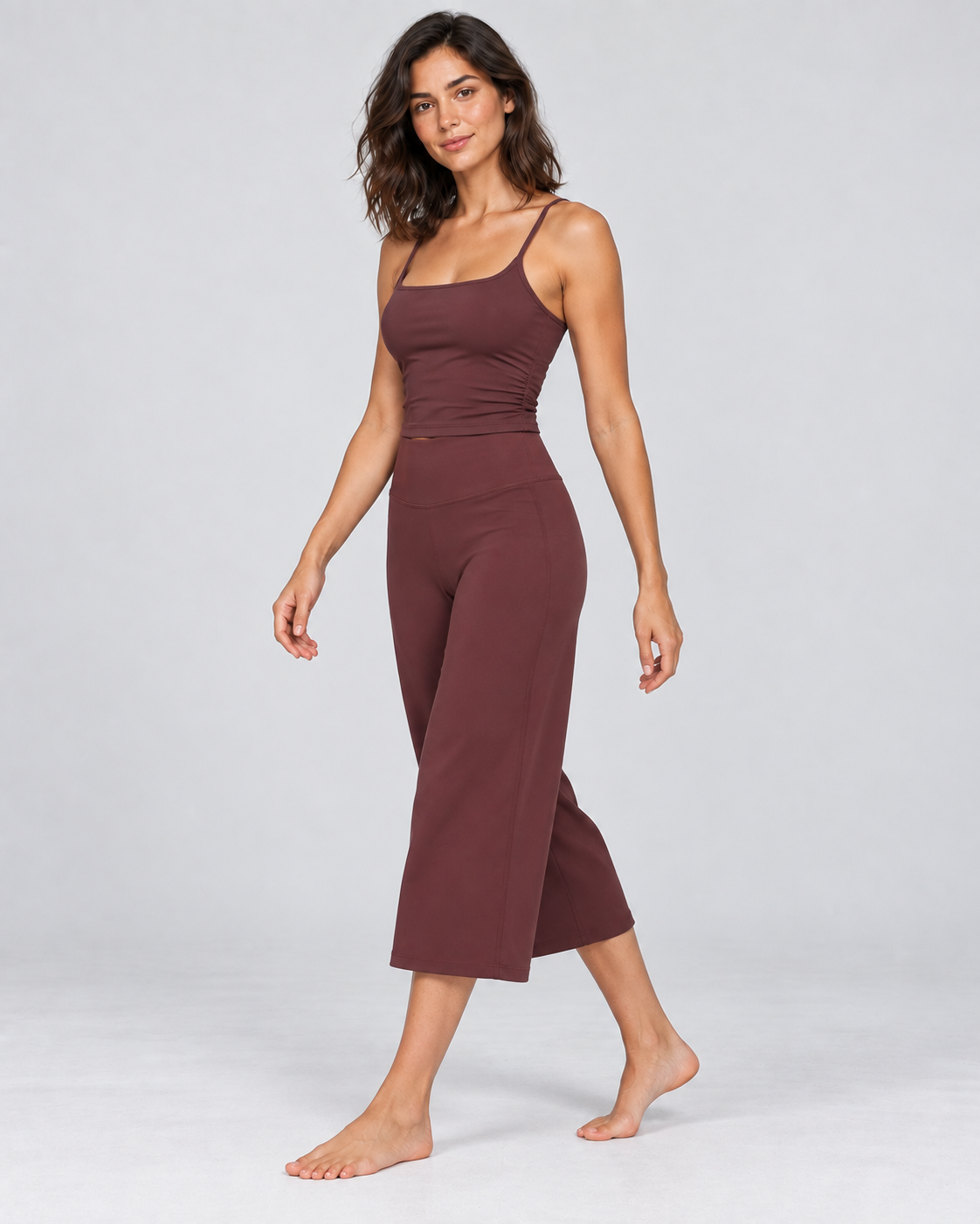 Cloud Soft Wide-Leg Crops - women's cloud-soft wide-leg cropped pants, styled look 25 | NIMORA
