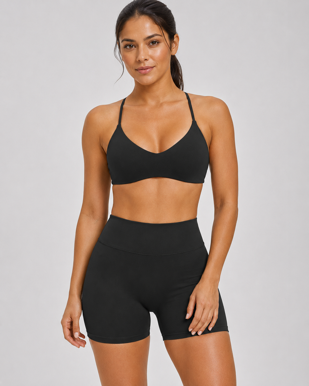 Contour V-Neck Sports Bra