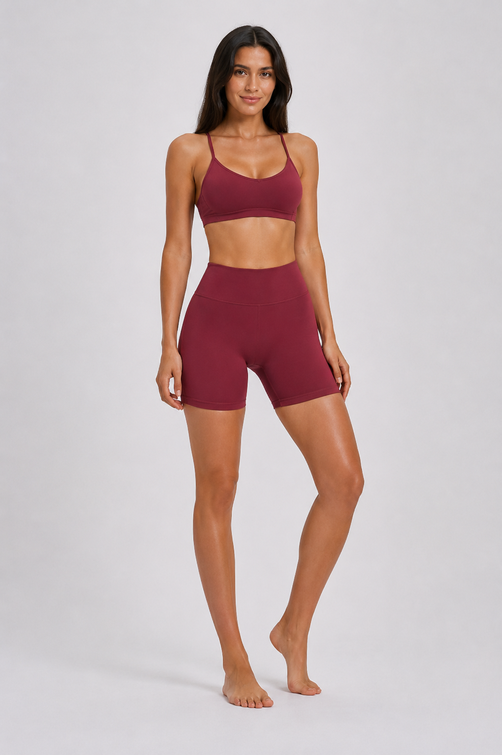 Contour High-Waist Shorts