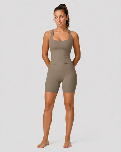 Sculpt Ribbed Shorts