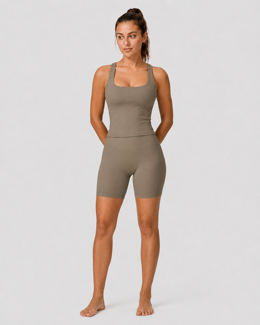 Sculpt Ribbed Shorts