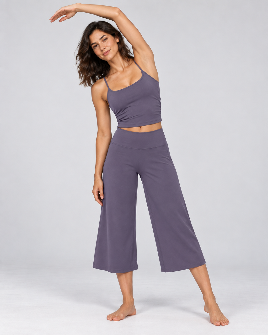 Cloud Soft Wide-Leg Crops - women's cloud-soft wide-leg cropped pants, styled look 10 | NIMORA