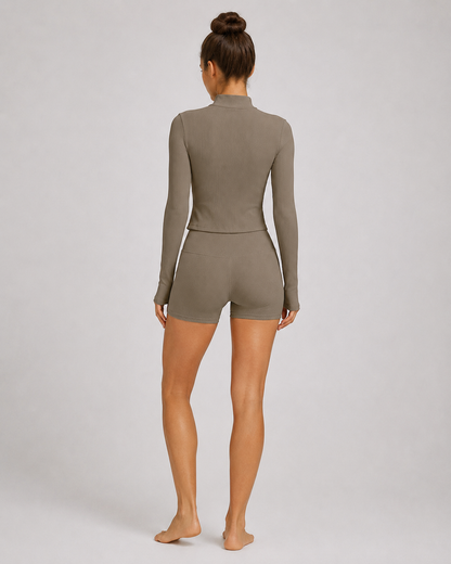 Sculpt Fitted Zip Jacket