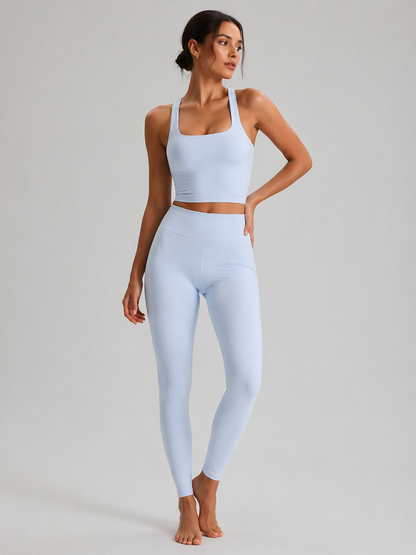 טופ אימון SculptFit – גזרת רייסרבק