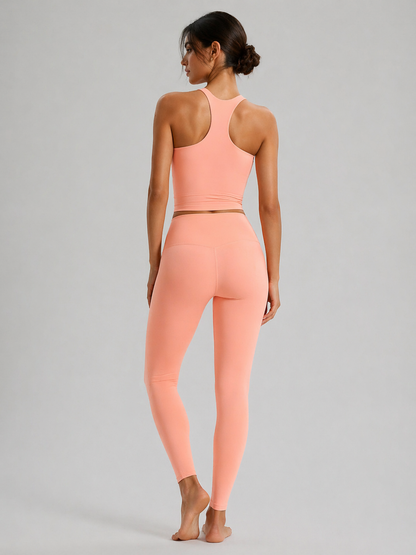 טופ אימון SculptFit – גזרת רייסרבק