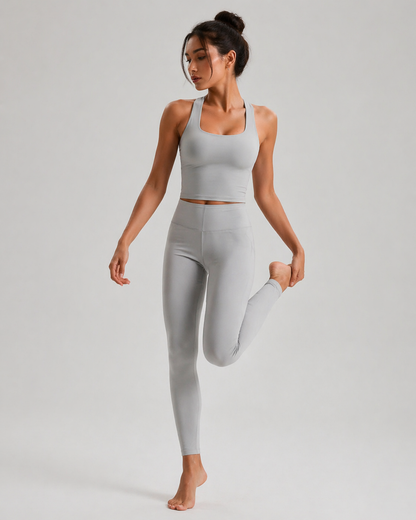 טופ אימון SculptFit – גזרת רייסרבק