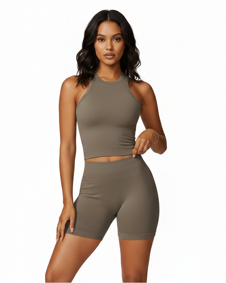 טופ חזיית ספורט Push-Up