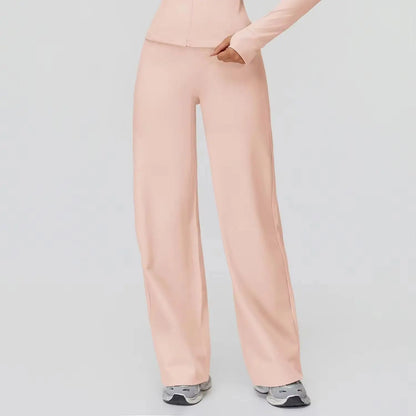 טייץ יוגה בעיצוב רחב ואלגנטי