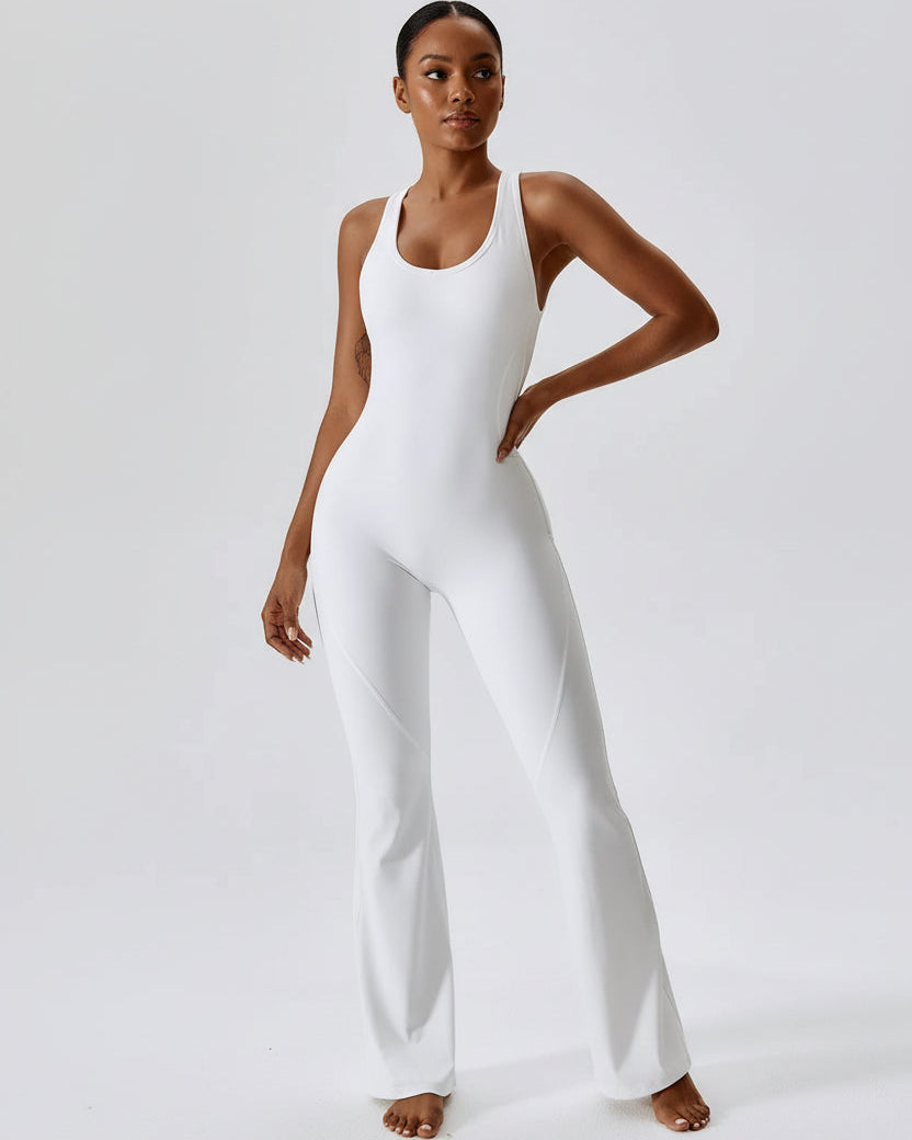 Sculpting Pedal Pusher Jumpsuit