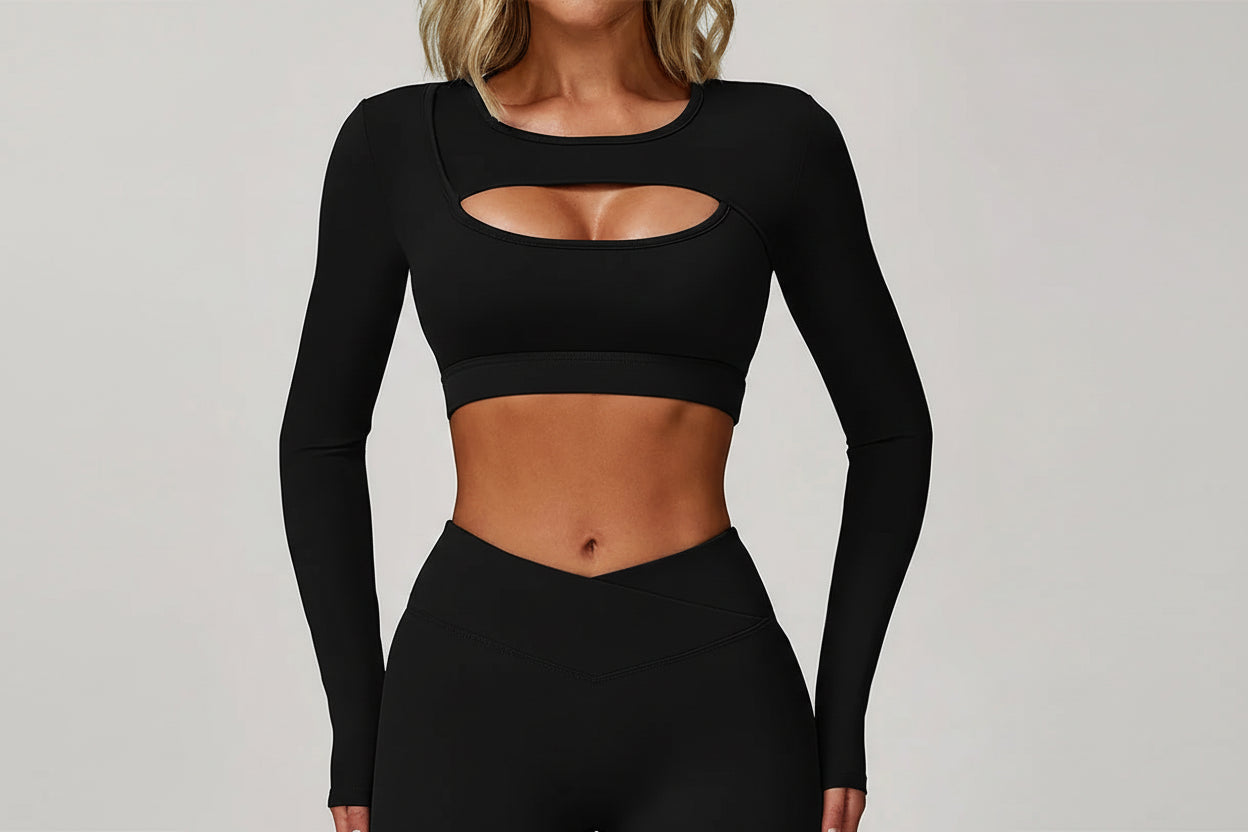 טופ ספורט ארוך חלון