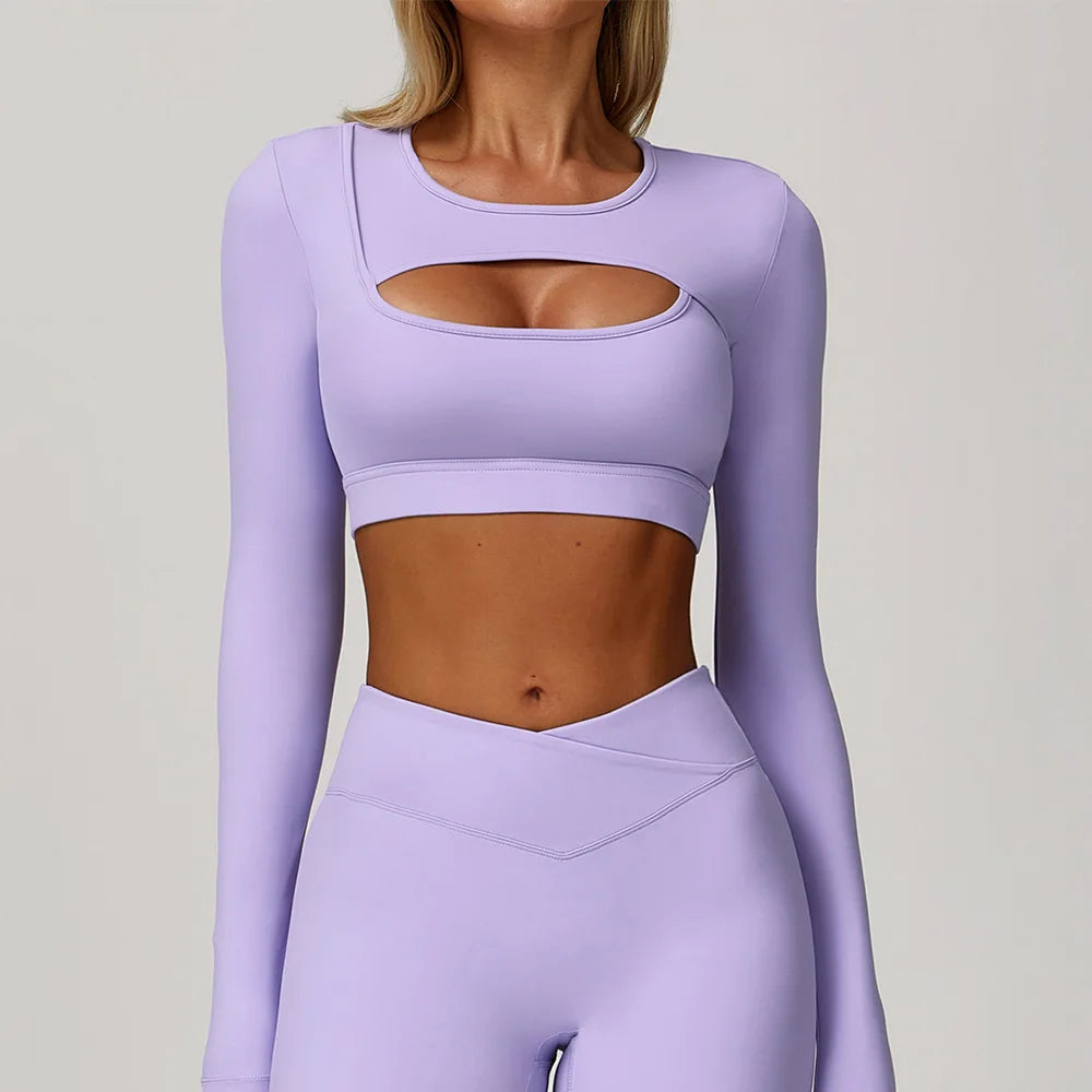 טופ ספורט ארוך חלון