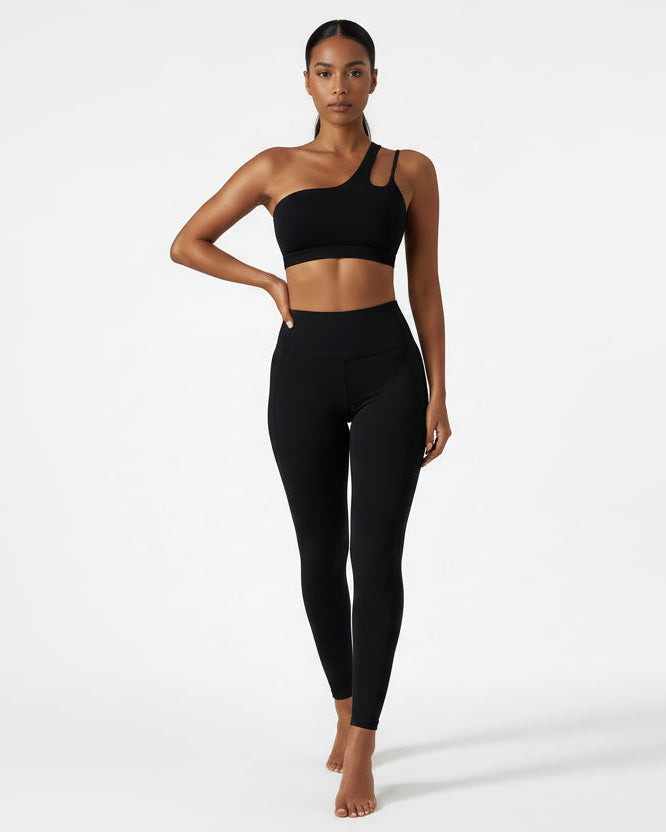 One-Shoulder Sports Top