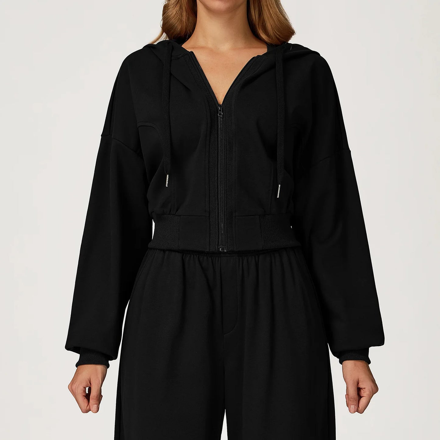 סווטשירט יוגה קפוצ’ון