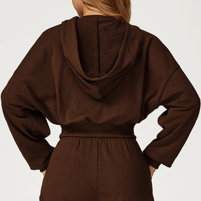 סווטשירט יוגה קפוצ’ון