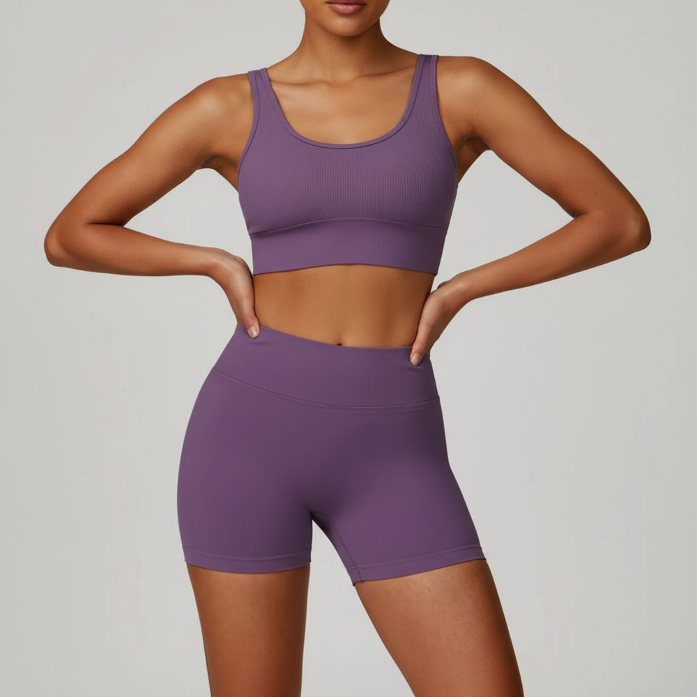 High-Waisted Scrunch Shorts