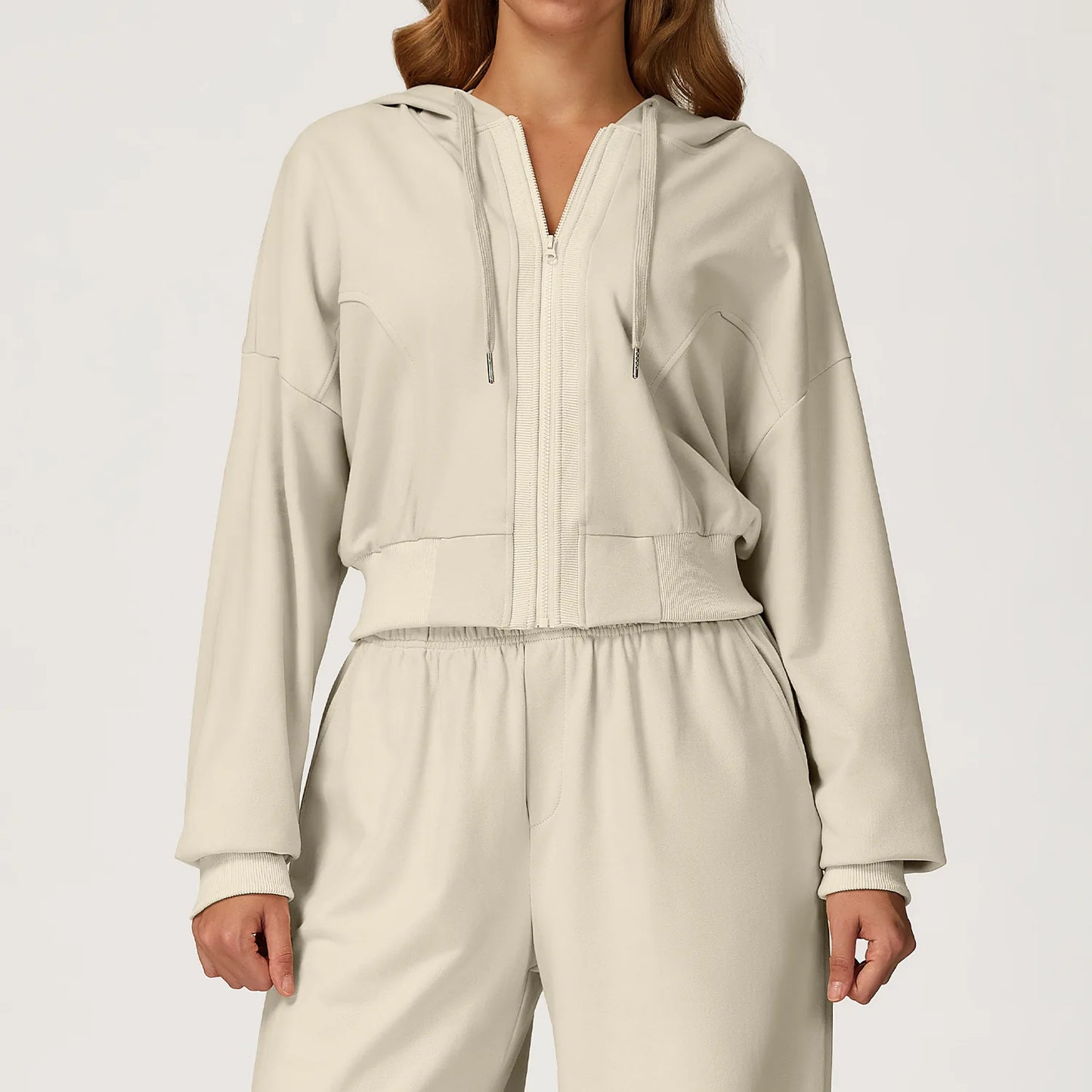 סווטשירט יוגה קפוצ’ון