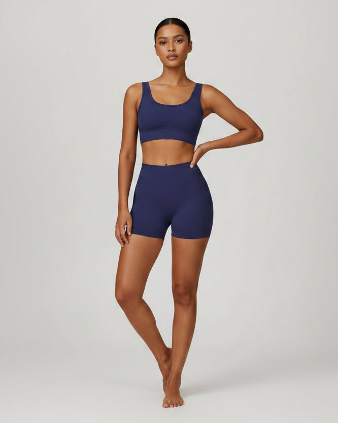 High-Waisted Scrunch Shorts