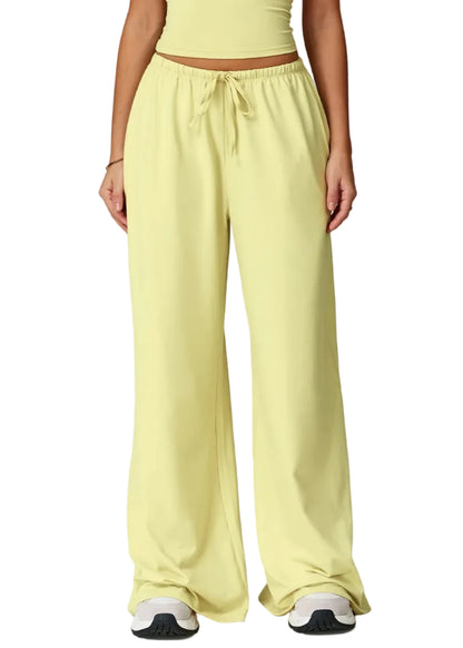 מכנסי יוגה לנשים בגזרה רחבה