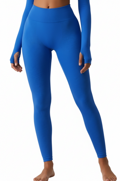 טייץ ספורט מחטב Push-Up עם V בגב