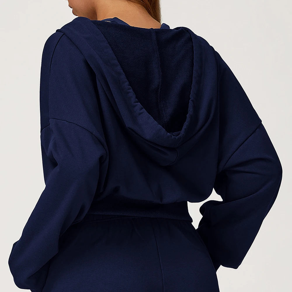 סווטשירט יוגה קפוצ’ון